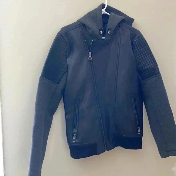 [S]GUESS  Men's Daniel Mix Media Jacket- EUC - Picture 5 of 14